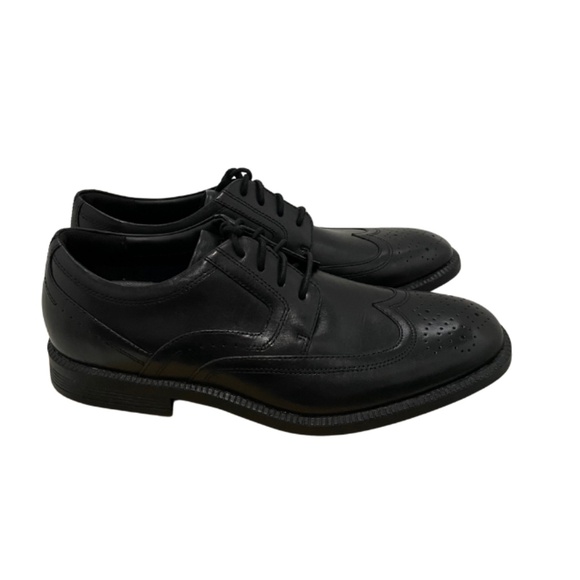 Mens Rockport DressSport Oxford Shoe in Black Leather. H79741